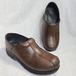 DANSKO Clogs Women's EUR 40 - US 9.5 Brown Leather Professional Nurse Shoes